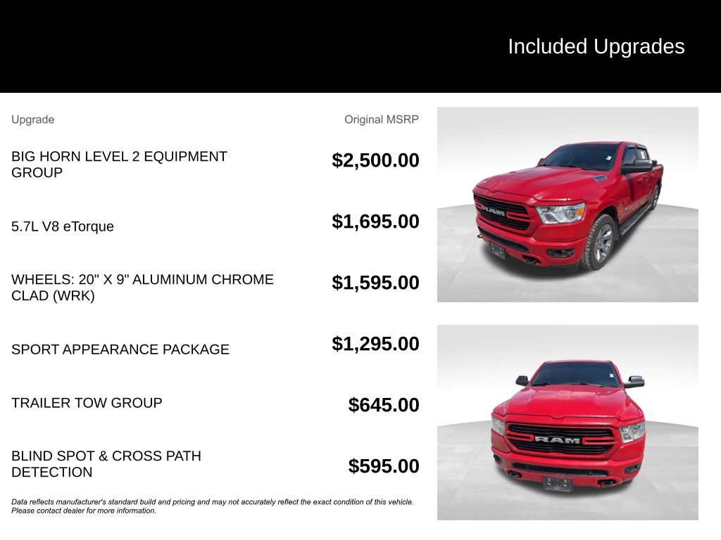 ram ram 1500 pickup 2020 1C6SRFFT8LN266058 image ram ram 1500 pickup 2020 1C6SRFFT8LN266058 image